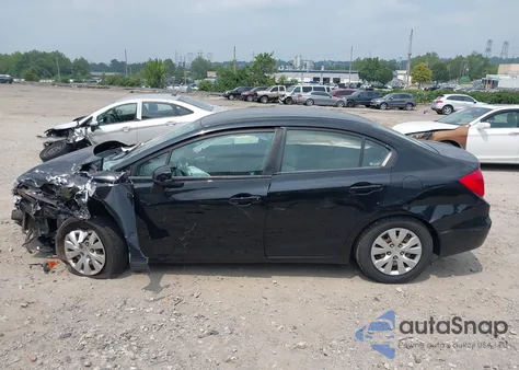2012 Honda Civic Lx from USA, damaged, VIN 2HGFB2F52CH312227